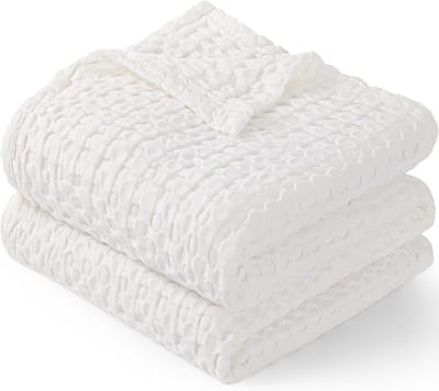 Grote Babydeken 110x95CM - Extra Zacht en Ademend, Unisex Casual Deken voor Peuters