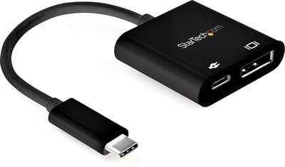 StarTech.com USB-C Aan DisplayPort adapter with Stroom Delivery - 8K 30Hz - USB / DisplayPort AV / multimedia paneel