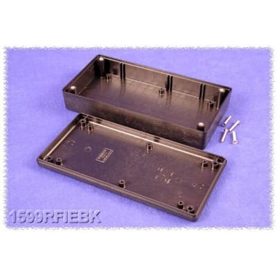 Hammond Electronics 1599RFIEBK Handbehuizing 170 x 85 x 34 ABS Zwart 1 stuk(s)