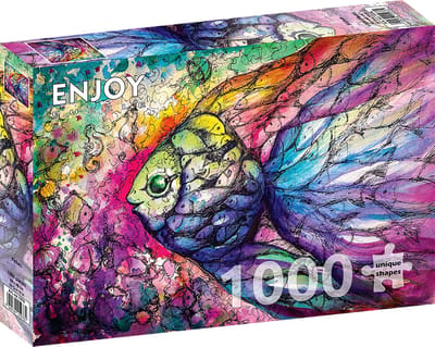 Enjoy Puzzle legpuzzel Fishes - 1000 stukjes kleurrijk speelgoed.