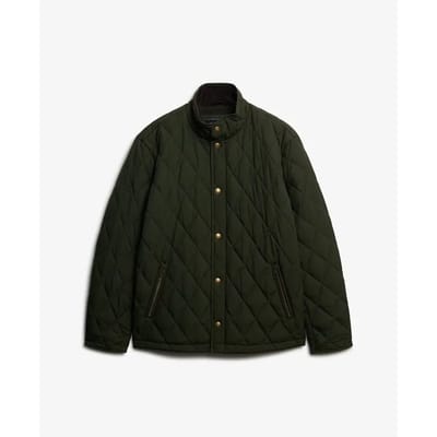 Superdry - Gewatteerde Estate Country Jas - Heren - Gewatteerde jassen