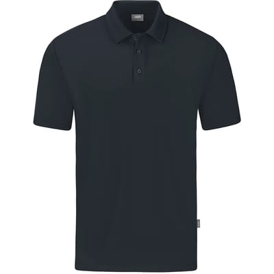 Jako Organic Polo Stretch Heren - Antraciet | Maat: 3XL