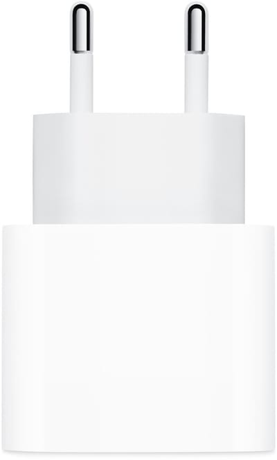 Apple 20W Power adapter - USB-C aansluiting - Snellader iPhone - Wit