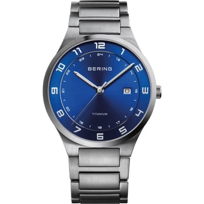 Bering - 15139-707 - Polshorloge - Heren - Kwarts - Titanium
