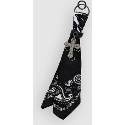 Ninth Hall Payslay Bandana Bag Charm zwart