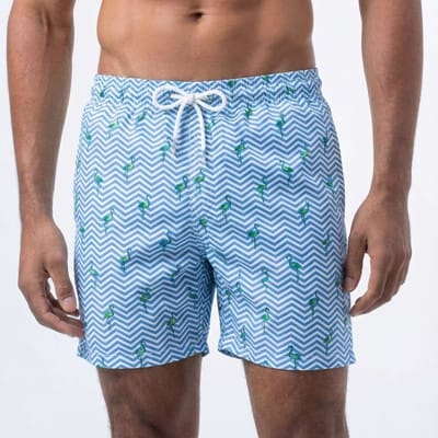 Swimshort Santa Rosa - Blue - Maat XL - Zwemshort Heren Blauw - Swimwearclub