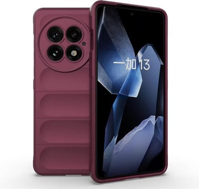 MobyDefend Hoesje - Geschikt voor OnePlus 13 - TPU Gripcase - Paars