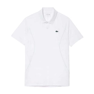 Lacoste Heren Tennis x Novak Djokovic Regular Poloshirt (Wit)