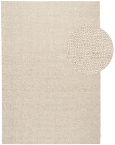 by fonQ Cozy Vloerkleed - Crème - Rechthoekig - 160 x 230 cm
