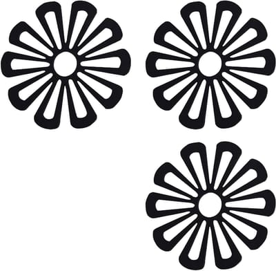 Siliconen Onderzetters Set - 3 Delen - Antislip en Warmte-Isolerende Pannenonderzetters