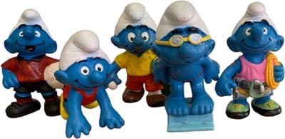 Schleich 41258 Smurfen set 1990 - 1999