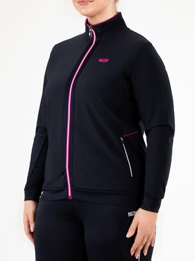 Sjeng Sports FABIANE PLUS - Maat: 42 Dark Blue - Tennis Vest Vrouwen - Sportvest - Tricot