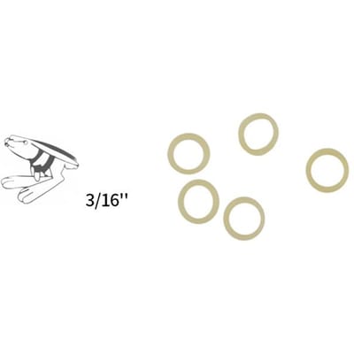 100 Stuks Tandheelkundige Gele Elastomeer Latex Ringen Beugels Elastiekjes Niet-Toxisch 3,5 oz voor Orthodontische Behandeling