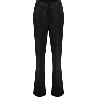 Geisha Pants Stripe Black Size: XS | Formal pants Outlet | Dames | Zwart