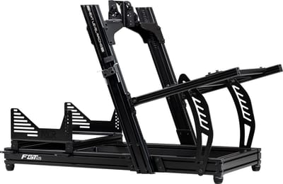 Next Level Racing F-GT Elite Lite - Simulator Cockpit - Front & Side Mount Edition - Zwart