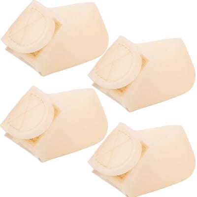 Allecto - Hielkussen - Hielpijnbestrijding - Comfortabele demping - Herbruikbaar - Siliconen materiaal - Geschikt voor vrouwen - Reinigbaar