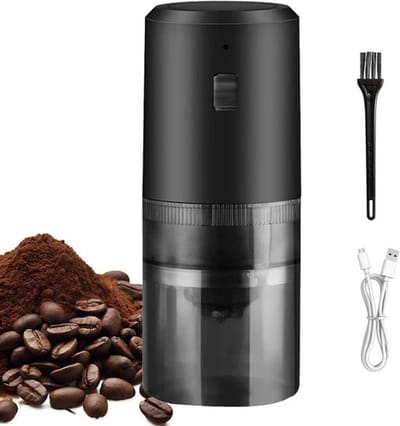 Golaro Koffiezetapparaat - Koffiemolen - Draagbare koffiemachine - Lichtgewicht en eenvoudig - Draagbare Koffiemolen (zwart)