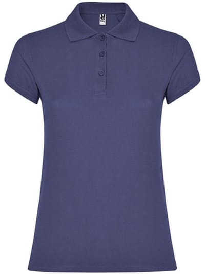 Roly - Star Dames Polo - Denim Blue 86 maat L