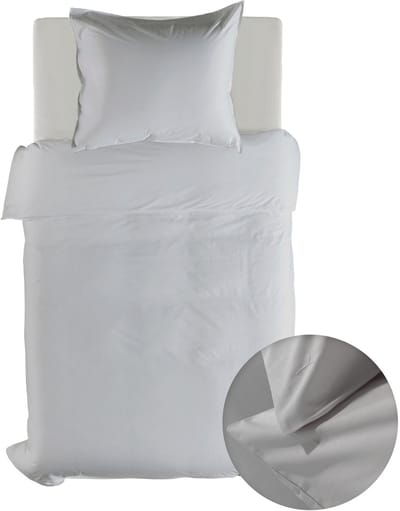 Yellow Dekbedovertrek Suite Casablanca - Katoen - Vaporous Grey - 140x200-220 cm - 100% Katoen - Eenpersoons