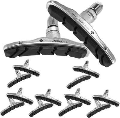 Remblokken Fiets – V-Brake Remblokken 72mm – 14 Stuks (7 Paar) – Geschikt voor Shimano – Voor Mountainbike, Stadsfiets en Vouwfiets