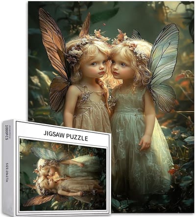 1000 Stukjes Puzzel - Kunstpuzzel Volwassenen - Familie Activiteit - Hoge Resolutie Print - Fantasy Elf