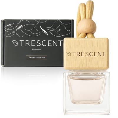 Trescent Natuurlijke Autoparfum Tropical | Auto Geurtje 10 ML | Natuurlijke Auto Geurverfrisser