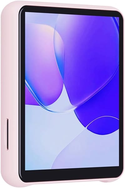 Bluetooth MP3-speler met touchscreen | 2,4" HD-display, 8 GB tot 128 GB opslag, BT 5.0, ondersteunt FLAC/MP3/WAV, FM-radio & e-reader (Roze，16 GB)
