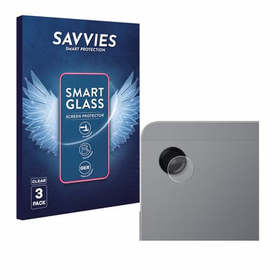 3 Stuks Savvies Screenprotector - geschikt voor Samsung Galaxy Tab A11 8.7" (ALLEEN Camera Lens) - beschermfolie glas transparant