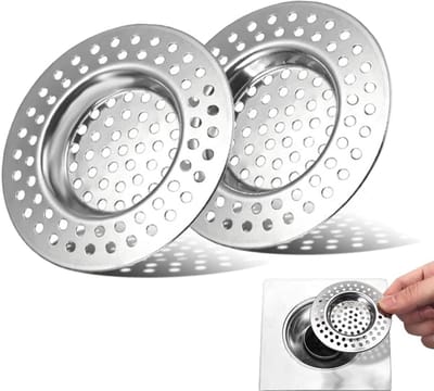 stuks keukengootsteenfilter- roestvrijstalen gootsteenzeef- douchehaarfilter- gootsteenafvoerfilter- keukengootsteenrooster- gootsteenafvoeraccessoire badstop- voor badkamer en keuken