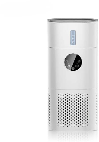 Luchtreiniger - Luchtbevochtiger - 2-in-1 Luchtreiniger & Luchtbevochtiger – H13 HEPA Filter – Tegen Allergieën, Huisdierenhaar & Rook – Stil & Automatische Stand – 9 Min Reiniging – Wit