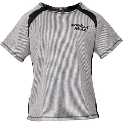 Gorilla Wear Augustine Old School Work Out Top - Grijs - S/M