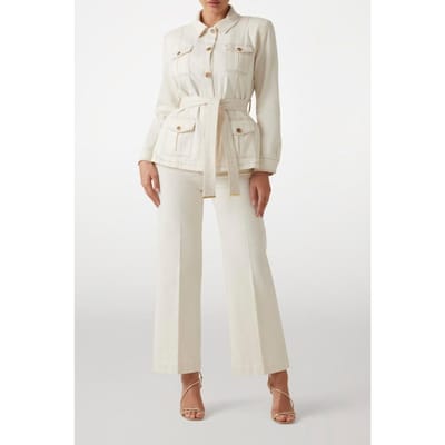 GUESS Naomi Sahariana Jack Sandy Shore Size: 36 | Jackets Outlet | Dames | Beige