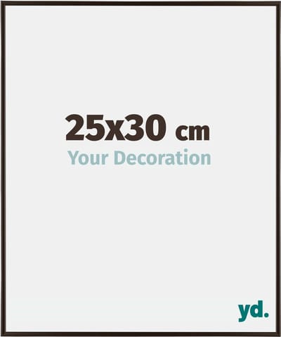 Your Decoration - Fotolijst 25x30 cm - Kunststof - Antraciet - Evry