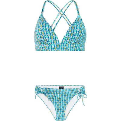 Protest PRTLock - Bikini set Dames - Normale pasvorm - Uitneembare vulling - Medium dekking - Groen