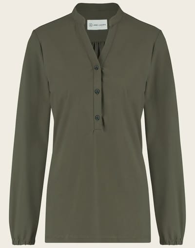 Blouse Bella Technical Jersey | Army - Army / S