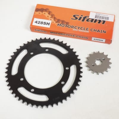 axring kettingset voor derbi 125 senda r baja eu3 motorfiets 2010 tot 2013 nieuw