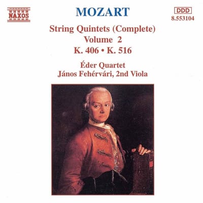 Eder Quartet - Mozart: String Quintets 2 (CD)