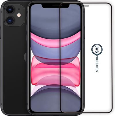 Screenprotector geschikt voor iPhone 11 - Premium - Volledig bedekt - Edge to edge - Tempered Glass - Beschermglas - Glas - Transparant