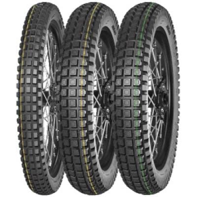 Mitas Enduro Hybrid ( 110/90-19 TT/TL 62P Achterwiel, M+S keurmerk, Rubbermengsel Super Light, gruen )