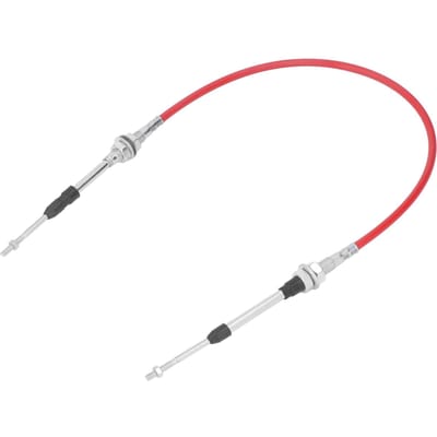 Gaskabel IP65 PU Roestvrij Staal Corrosiebestendigheid Anti-vibratie Handmatige Gasklepbediening white