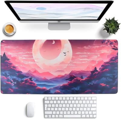 XXL Muismat - Anime Design - Grote Gaming Muismat - Antislip Onderkant - Waterdicht en Vuilafstotend - PC, MacBook, Laptop - 900 x 400 cm