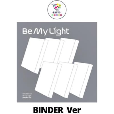 Binder Ver ISEGYE IDOL Be My Light No POB VIICHAN white