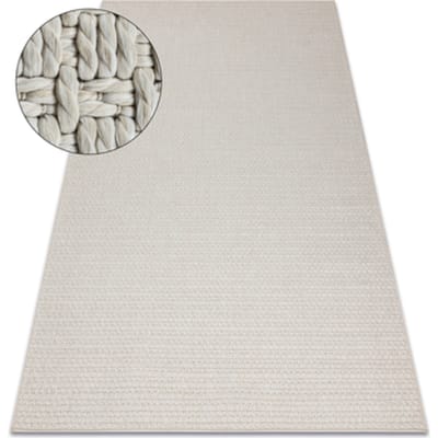 Kleden Rugsx Tapijt ORIGI 3561 crème - platgeweven SISAL 155x220 cm