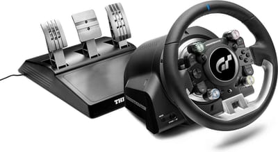 Thrustmaster T-GT II - Racestuur met 3 Pedalen - Officiële Gran Turismo - Force Feedback – Voor PS5, PS4, PC