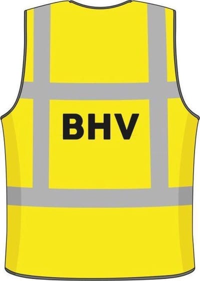 VSBV - Veiligheidshesje - geel - maat XXL