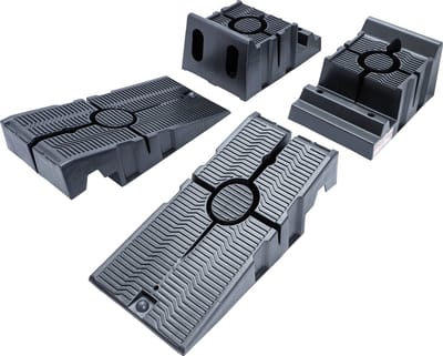 BGS Oprijplatenset Kunststof extra hoog 2 delig