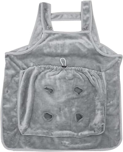 Draagzak Huisdieren - Kattendraagzak Puppy - Handsfree Dragen - Zacht Katoen - 74x29cm - Zwart