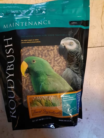 papegaaien voer Happybird-African Special van Roudybush pellets 4,5 kg grootte Small