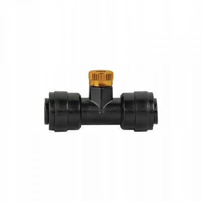 Bradas Black Line T-sproeikop Messing - Precisiebewatering