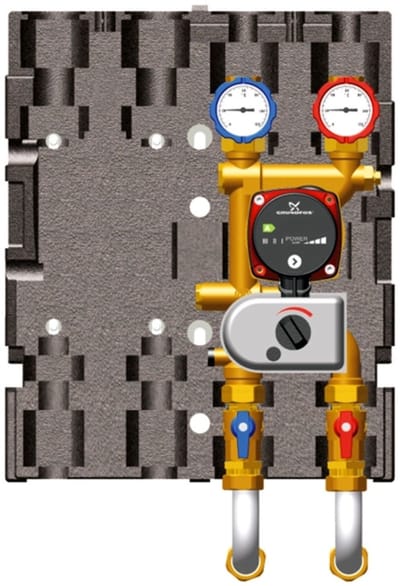 Wolf Mengcircuitgroep BSP-MK 2 hogetemperatuur met hoogrendementspomp, 2071235